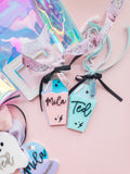 Halloween favor tag, Halloween boo bag tags, Halloween gift tags, Acrylic gift tags, boo bag tag